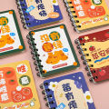 Cute Mini A7 Text Coil Notebook Student Word Hand Ledger Notebook Student Office Stationery Notebook Diary Book. 