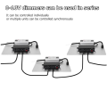 DC 0-10V Dimmer Switch Seriesable Sync Controller Rotary ON/Off for 0/1-10V Dimmable LED Drivers Electronic Ballasts.