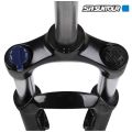 XCM SR Suntour 100mm Fork With SF13-XCM-DS- MLO- Lock Oil Suspension Fork  26" 100 mm Bicycle Accessories Black. 