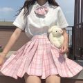 Women Micro Skirt Plaid Pleated Skirt Black Mini Skirts Women Summer Winter High Waist Pink White Tennis Skirt Y2k Goth.