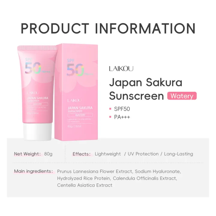 LAIKOU%20Japan%20Sakura%20Sunscreen%20-%2050g%20-%20Image%202