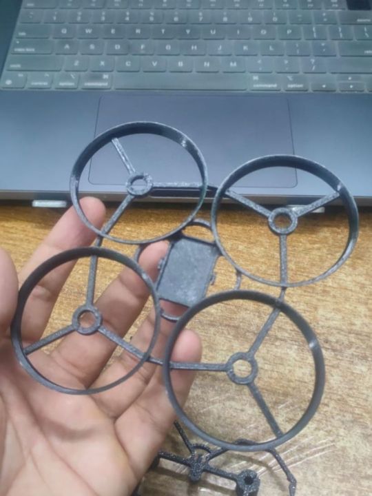 Premium 3D Customise Carbon Fiber MINI S1 DRONE frame Beginner Drone body for Kids & Adults 3D Printing Customize Carbon Fiber frame.