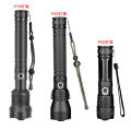 Cross-border strong light P50 high power LED aluminum alloy flashlight P70 USB rechargeable outdoor flashlight.