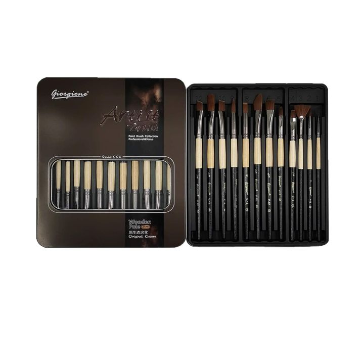 Giorgione%2012%20Pcs%20Nylon%20Hair%20Of%20Painting%20Brush%20Iron%20Box%20Paint%20Brushes%20Set%20For%20Watercolor%20Oil%20-%20Image%208