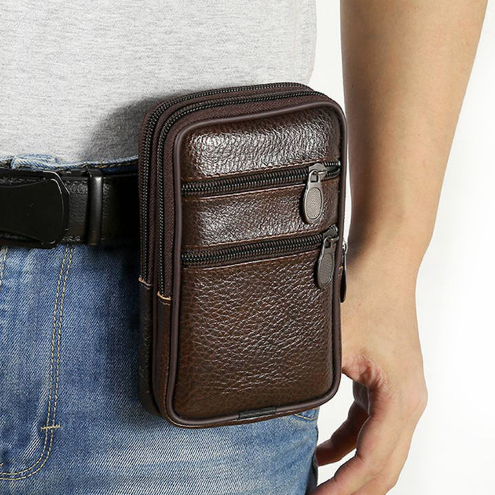 Leather Belt Bag For Waist Bag