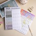 Simple Agenda Schedule 2025 Wall Calendar Planner Organizing Planning To Do List 2025 Wall Hanging Calendar 365 Days Memo Pad Plan Check List Sheet Home Office. 