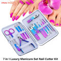 7 in 1 luxury manicure set nail cutter kit-cyclone. 