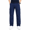 Export Quality Cotton Twill Cargo Pant For Men Pants 6-Pocket Olive & Black with Adjustable Drawstring (2026 Collection).