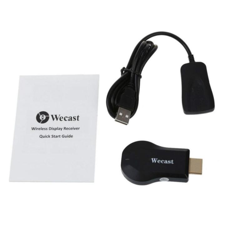 Wecast C2+ Miracast DLNA Display TV HDMI-compatible Streaming Media Player Surt Mirroring
