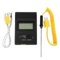 TM-902C(-50 Celsius to 750 Celsius) Temperature Meter TM902C Digital K Type Thermometer Sensor + Thermocouple Probe detector Needle. 
