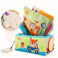 Baby Tissue Box Montessori Sensory Toys 6-12 Months Newborn Grasping Exercise Educational Development Toys Kids Busy Board Games. 