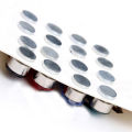 24Pcs/Set Magnetic Non-Piercing Clip Round Rhinestone Stud Earrings Jewelry Nicle.
