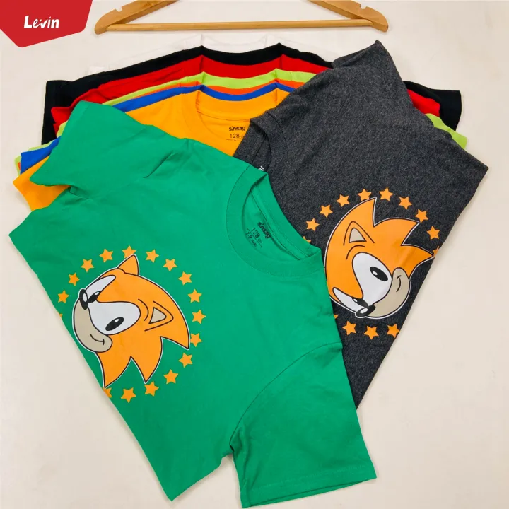 Boys%20Printed%20Short%20Sleeve%20Cotton%20T-shirt%20From%20Levin%20-%20Image%203
