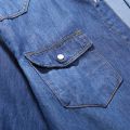 2020 spring and autumn Washing Charm jeans shirts Long sleeve men's shirt Denim Wear men's jacket Cowboy wear.