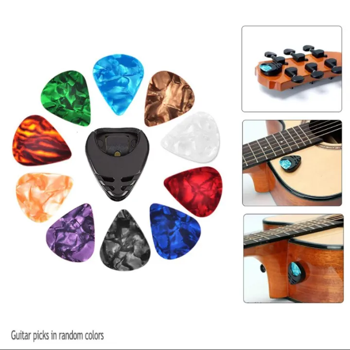 10Pcs%20Guitar%20Picks%20And%20Pick%20Holder%20-%20Image%203