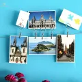 Wall Hanging Photo Display Clip Photo Holder Multifunctional Photo Frame String Hanging Photo Clip Picture Clip for Bedroom Living Room Gift. 