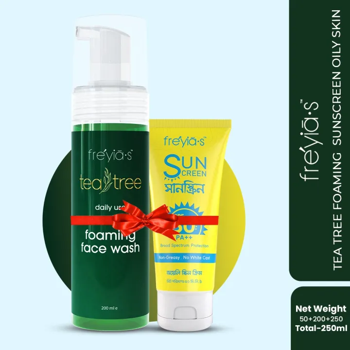 Freyias%20Tea%20Tree%20Daily%20foaming%20Facewash%20200ml+%20Freyias%20Sunscreen%20SPF%2050%20PA++%20%20for%20oily%20skin%20-%20Image%203