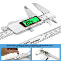GC Digital Caliper, 0-6" Vernier Caliper With LCD Screen, High Accuracy Stainless Steel Metal Shell Electronic Micrometer Caliper Measuring Tools (0-150mm). 