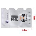 Prevent Scanning Anti Theft Rfid Blocking Card Protector Sleeve. 