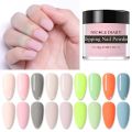 NICOLE DIARY Color Dipping Nail Powder Natural Dry No Lamp Cure Art Decoration Pigment Dust Gel Glitter French Acrylic Nail DIY.