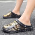 Topvivi Men Sandals Shoes Man Summer 2021 new fashion Plus Size 47 48 49 Slippers Beach Garden Clogs Thongs Stamp Men Shoes.