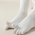 6 Pairs Men Socks with Separate Fingers Cotton Toe Socks Five Finger Running Yoga Sports Socks High Quality.