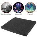 Universal Filtration Foam Aquarium Fish Tank Biochemical Filter Sponge - black 50x12x2cm 50x12x2cm.