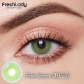 Freshlady Pixie Green Contact Lens with kit box(Lens case) K105.