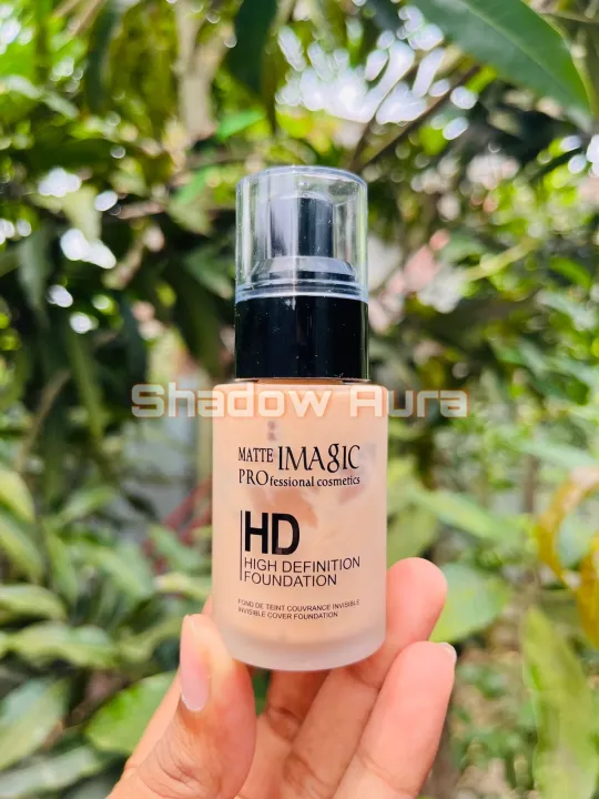 Matte IMAGIC HD High Definition Foundation &ndash; 25ml | Full Coverage & Long-Lasting Base
