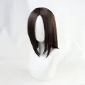 New The Final Season Attack on Titan Eren Jaeger Cosplay Wig Brown Heat Resistant Synthetic Hair Wigs. 