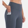 Anfilia Women's Thermal Leggings with Pockets Winter Fleece Lined High Waisted Yoga Pants.