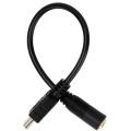 Mini USB to 3.5mm Three Pole Audio Jack Microphone Adapter Cable for Gopro Camera. 