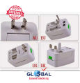 World Travel AC Power  International Plug Adapter, Universal Travel Adaptor, Suitable over 150 countries. 