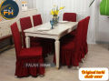 6 pis chair cover turki Elastic Stretch Chair Cover for all dining chair from Falah Home. 