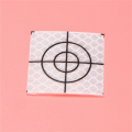 NXFDSIOZ 300Pcs Prism Measurement Reflector Sheet Reflective Tape Target Total Station Tunnel Survey 40X40mm. 