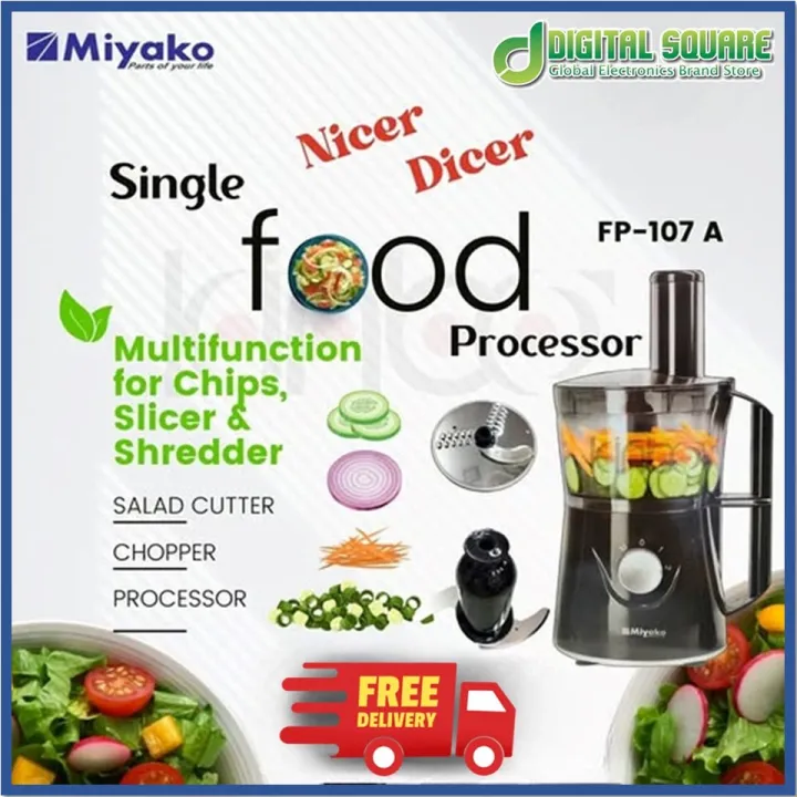 Miyako FP-107A Multi-Functional Chopper Food Processor