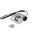 60x Handheld Portable Led Mini Magnifier Microscope Magnifying Glass Money Detector Light With Storage Bag. 