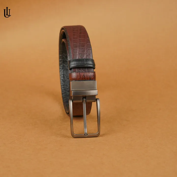 Urbaland%20Moving%20Brockless%20Belt%20Duel%20Tone%20Croco%20-%20Image%204