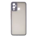 Infinix Hot 12 Play Camera Protection Smoke Case Matte Finish Mobile Back Cover.