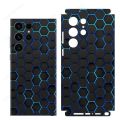 Colorful Honeycomb Decal Skin for Samsung Galaxy S23 S22 S24 Ultra A54 A52 A52S 5G Back Screen Protector Cover 3M Wrap Sticker Killer Bzzo.