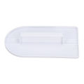 Fondant Icing Smoother Smooth Out Grooves Cake Decoration Sugarcraft Scraper Easy Cleaning 8Pcs with Handle for Syrups. 