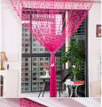 Love Heart String Curtain Window Door Divider Sheer Curtain Valance, Curtains Sets - porda. 