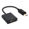 Displayport to HDMI Adapter DP to HDMI Converter Displayport HDMI Adapter DP to HDMI ***Black***.