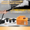 2600W portable steam cleaning machine with high temperature and pressure. 