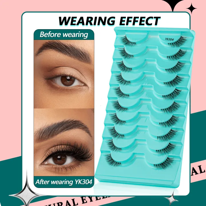 YSDO%20False%203D%20Mink%20Half%20Eyelashes%203-10%20Pairs%20Eyelash%20Extension%20Natural%20Long%20Makeup%20Maquilagem%20Half%20Lashes%20Soft%20Faux%20Cils%20-%20Image%203