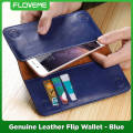 Floveme Real Leather Wallet Flip Cover Cases Mobile Phone Bag Inclusing Credit Card Slots For Mobile Phone Wallet And Card Holder - Wallet. 