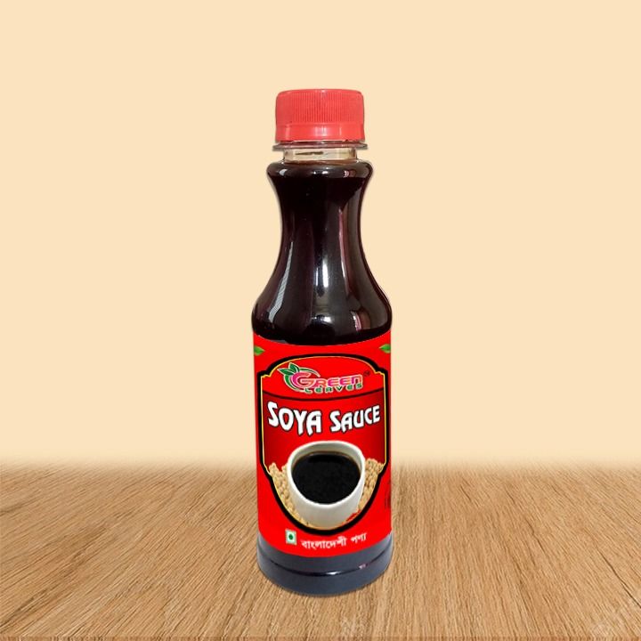 Green Leaves Soya Sauce 500 Ml Bottle Traditional Flavored Sauce for Cooking And Dipping