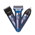 Kemei KM-6330 Grooming Kit 3 in 1 Hair Mustache Beard Shaver Trimmer Clipper for Men.