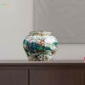 Ginger Jar Decorative Jar Chinese Temple Jar for Living Room Kitchen Table.