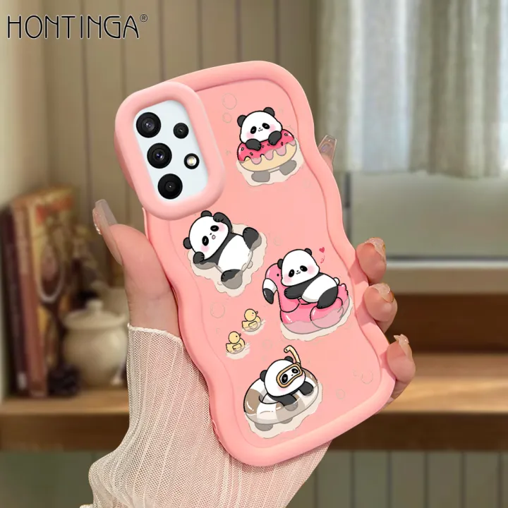 Hontinga%20for%20Samsung%20A53%205G%20Back%20Cover%20Cute%20Panda%20Pattern%20Luxury%20Phone%20Cover%20Soft%20Silicone%20Macaron%20Wave%20Mobile%20Case%20-%20Image%202